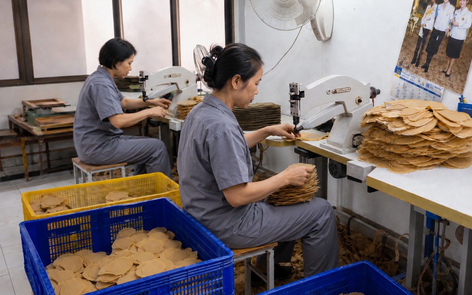 Sole inspection and finishing process